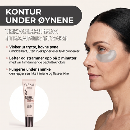 Kontur under øynene – teknologi som strammer straks