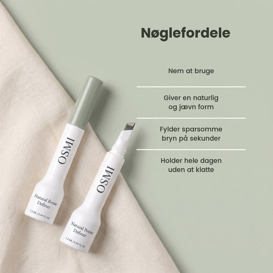 OSMI BrowDefine brynfarve nøglefordele