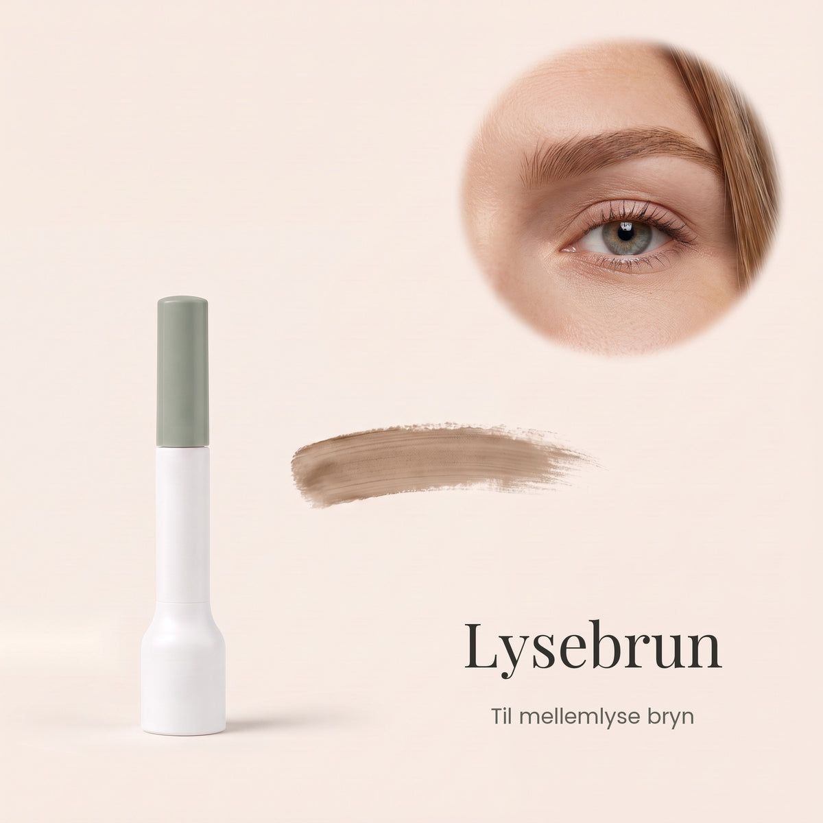 OSMI BrowDefine brynfarve i nuancen Lysebrun